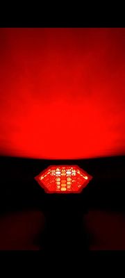 Rgb ستروب مصفوفة Led Retro أضواء غسل حاد ستروب الضوء المساعد ضوء هيكساجون