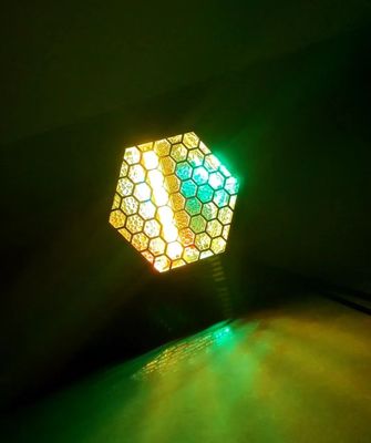 Rgb ستروب مصفوفة Led Retro أضواء غسل حاد ستروب الضوء المساعد ضوء هيكساجون