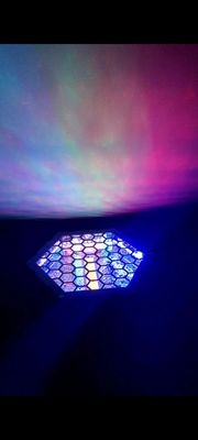 Rgb ستروب مصفوفة Led Retro أضواء غسل حاد ستروب الضوء المساعد ضوء هيكساجون