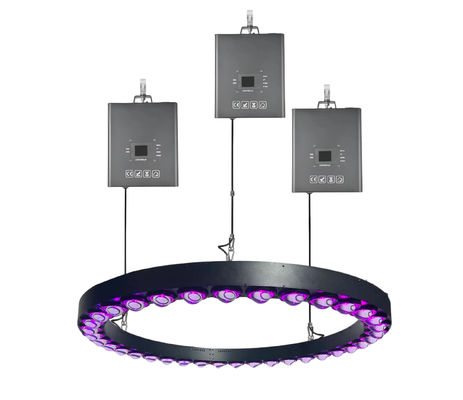 3m DMX الرافعة LED الكرة الحركية مثلث أنبوب رفع كرة opan