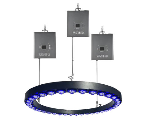 3m DMX الرافعة LED الكرة الحركية مثلث أنبوب رفع كرة opan