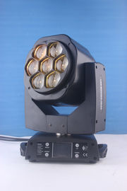 دي جي ليلة نادي الصمام نقل رئيس الخفيفة DMX 512 7 * 15W RGBW 60،000 ساعة عمر