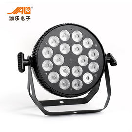 يمكن RGBWA الأشعة فوق البنفسجية المرحلة المرحلة LED أضواء تعيين DMX512 وضع التحكم 180W