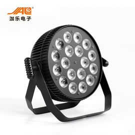 يمكن RGBWA الأشعة فوق البنفسجية المرحلة المرحلة LED أضواء تعيين DMX512 وضع التحكم 180W