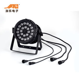 كفاءة الطاقة 250W في الهواء الطلق LED الاسمية / 24PCS RGBWA + الأشعة فوق البنفسجية للماء الاسمية الخفيفة