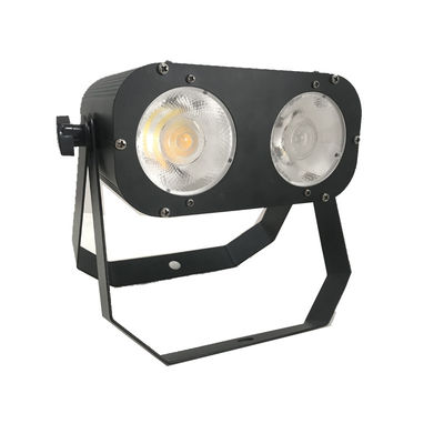 5600k 2x50w COB SW 2 في 1 LED Par يمكن أن يضيء للزينة
