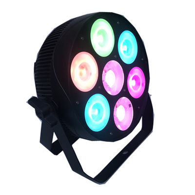 Alumlium DMX512 7PCS 30W 4 In 1 LED Par Can Lights