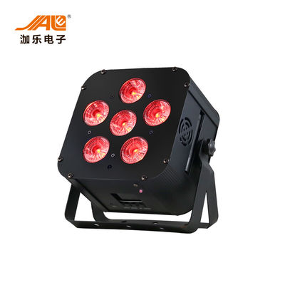 بطارية Wifi 6x18w Rgbwa Uv 6 in 1 Wireless LED Par Cans for Wedding