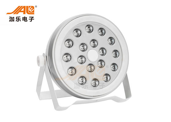 8 قنوات 18 وات أضواء المرحلة DJ RGB 3 في 1 LED شقة متساوية