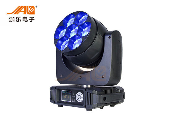 غسل 7x40w LED زوم متحرك الضوء غسل عالية الطاقة متحرك رأس الضوء