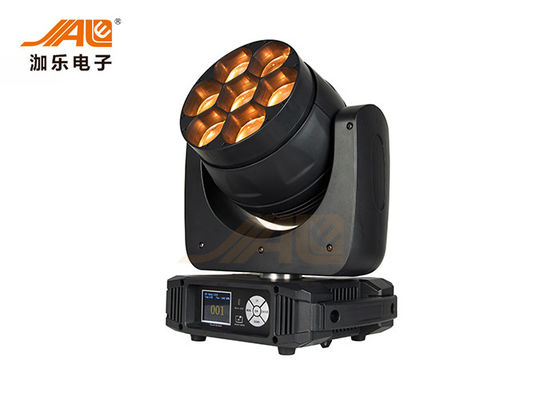 غسل 7x40w LED زوم متحرك الضوء غسل عالية الطاقة متحرك رأس الضوء
