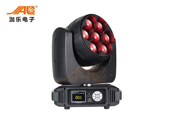 غسل 7x40w LED زوم متحرك الضوء غسل عالية الطاقة متحرك رأس الضوء