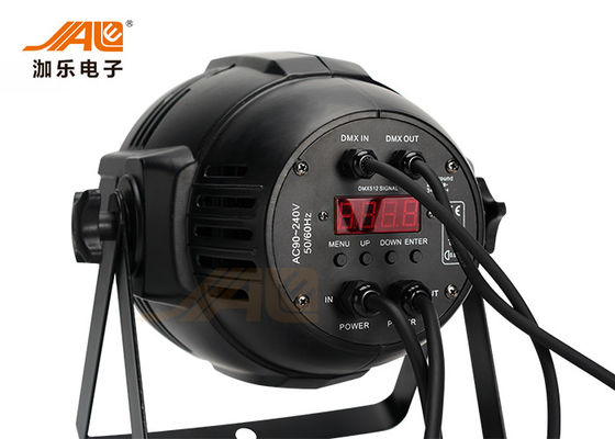 54 × 3W RGBW ماء علب LED الاسمية الحدث في الهواء الطلق المرحلة إضاءة 8CH / 4CH DMX512