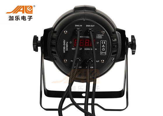 54 × 3W RGBW ماء علب LED الاسمية الحدث في الهواء الطلق المرحلة إضاءة 8CH / 4CH DMX512