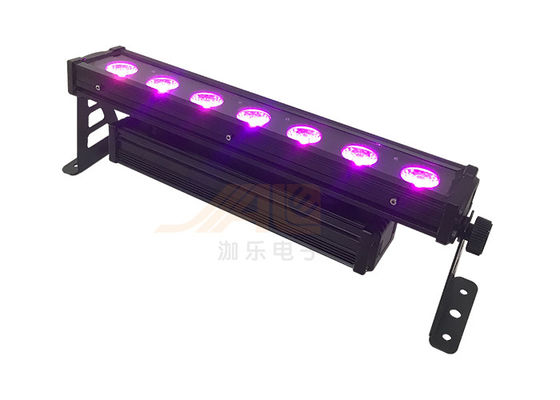 7pcs 30w 4in1 مقاومة للماء بيكسل نقطة التحكم غسل جدار شريط IP65 كل LED التحكم الفردي