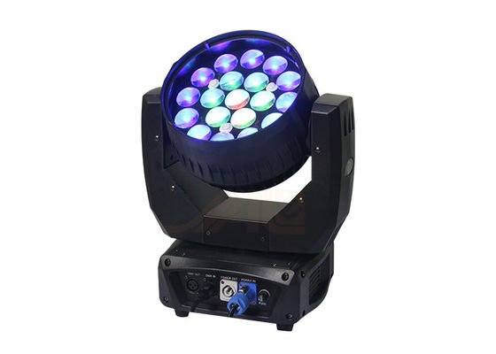 19x15W ليد متحرك زووم رئيسي شعاع 4 في 1 ديسكو ضوء