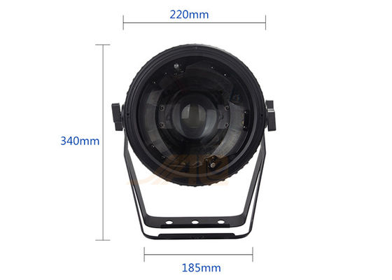 IP65 6 قنوات 250W COB Zoom LED Par يمكن أن يضيء