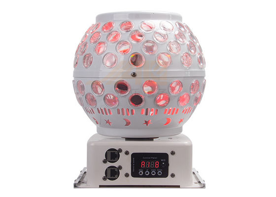 RGB 3 في 1 50W LED تأثير ديسكو أضواء المسرح كريستال ماجيك الكرة