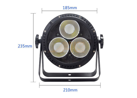 5600K 3x50w LED أبيض مقاوم للماء مصباح موازي المستوى ملون إظهار الاسمية