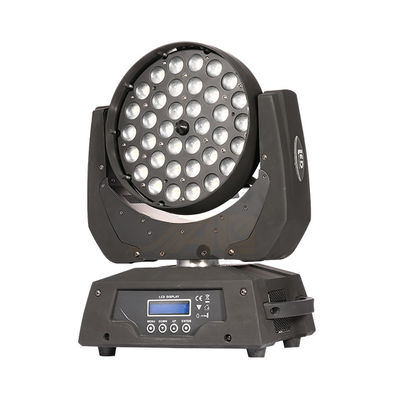 DMX512 المرحلة 36 * 12W LED ضوء متحرك مع تكبير