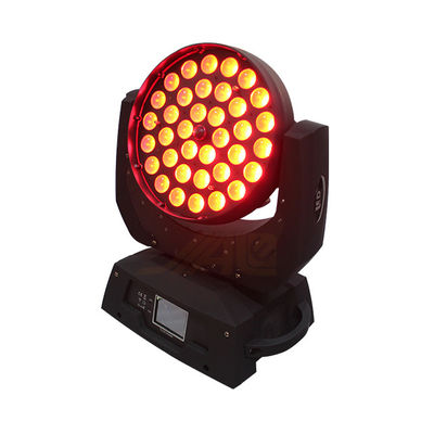DMX512 المرحلة 36 * 12W LED ضوء متحرك مع تكبير