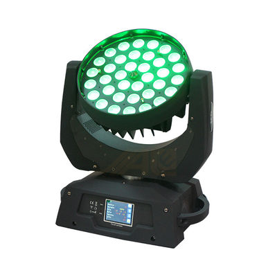 DMX512 المرحلة 36 * 12W LED ضوء متحرك مع تكبير