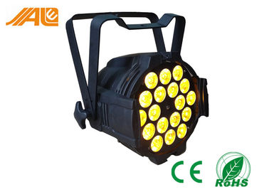 18 × 15W LED الاسمية يمكن أن تضيء RGBWA 5 في 1 بقيادة الاسمية 64 الخفيفة / DJ أضواء المسرح DMX 512 مراقبة