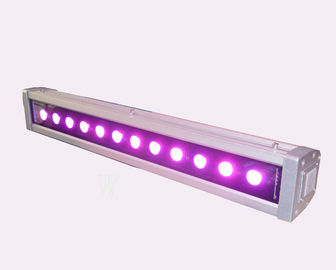 IP65 للماء 12 × 8W RGBW أدى الجدار غسل المرحلة في الهواء الطلق ضوء DMX512 3CH / 6CH