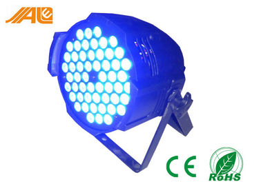 ارتفاع التجويف 54PCS 3W LED الاسمية يمكن أضواء الاسمية 64 إنارة متعدد الألوان DJ ضوء المرحلة 162W DMX 512 مراقبة CE &amp; بنفايات المصباح
