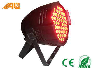 ارتفاع التجويف 54PCS 3W LED الاسمية يمكن أضواء الاسمية 64 إنارة متعدد الألوان DJ ضوء المرحلة 162W DMX 512 مراقبة CE &amp; بنفايات المصباح