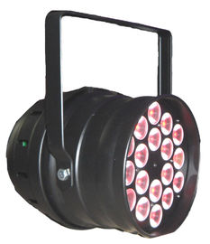 داخليّ يستطيع 18 x 3w/9w rgb 3in1 led تكافؤ ضوء يقود تكافؤ 64 DMX مرحلة مصباح لديسكو