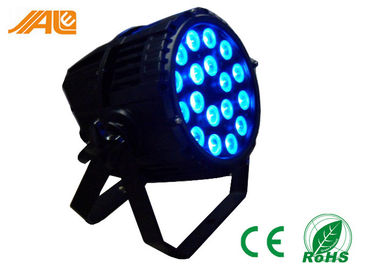 كبار 1IP65 18 × 15W RGBWA الأشعة فوق البنفسجية 6in1 ماء بقيادة ضوء الاسمية للفي الأماكن المغلقة / في الهواء الطلق المرحلة LED الاسمية يمكن أضواء