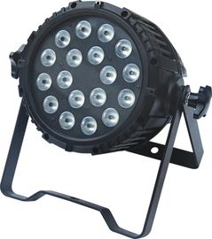 ارتفاع التجويف في الهواء الطلق LED Par18x10w RGBW 4in1 لIP65 للماء الاسمية الإضاءة أضواء المسرح