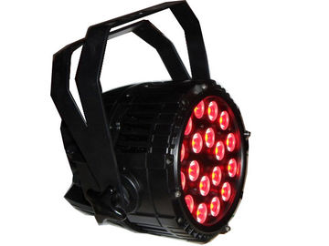 ارتفاع التجويف في الهواء الطلق LED Par18x10w RGBW 4in1 لIP65 للماء الاسمية الإضاءة أضواء المسرح