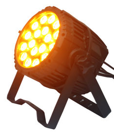 توفير الطاقة في الهواء الطلق الصمام الخفيفة الاسمية 18 × 10W RGBWA المهنية إضاءة المسرح