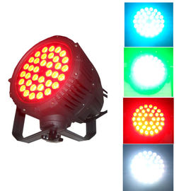 عالية الطاقة 36 × 10W حدث RGBW ماء في الهواء الطلق LED الاسمية يمكن أن تضيء إضاءة المسرح