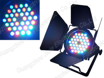 DMX 512 Barndoor 36 x 3w rgb يقود تكافؤ 64 led دبوس بقعة multi تكافؤ يستطيع قدّمت ضوء