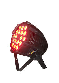 18PCS جديد الاسمية يمكن أن تضيء 15W RGBWA الأشعة فوق البنفسجية 6in1 LED PAR المرحلة ديسكو ضوء / DMX ضوء الاسمية