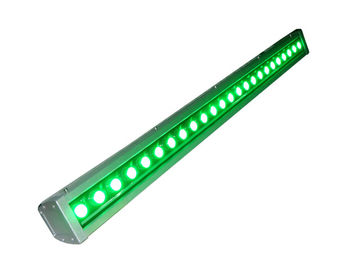 24PCS 4W RGBW 4IN1 DMX IP65 أدى الجدار غسالة الضوء النادي الليلي بار ضوء الثابت