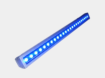 24PCS 4W RGBW 4IN1 DMX IP65 أدى الجدار غسالة الضوء النادي الليلي بار ضوء الثابت