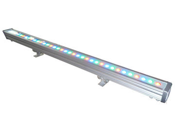 1000MM 36PCS طول 3W RGB في الهواء الطلق أدى الجدار غسالة IP65 / المرحلة الخفيفة ديكور