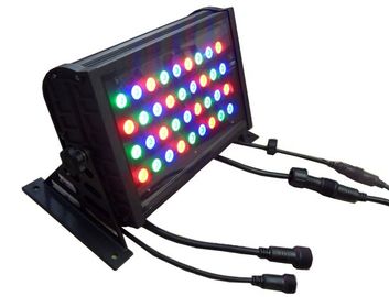 في الهواء الطلق 36 × 3W RGB IP65 المرحلة أدى تغسل الجدار الإضاءة أضواء / الحدث