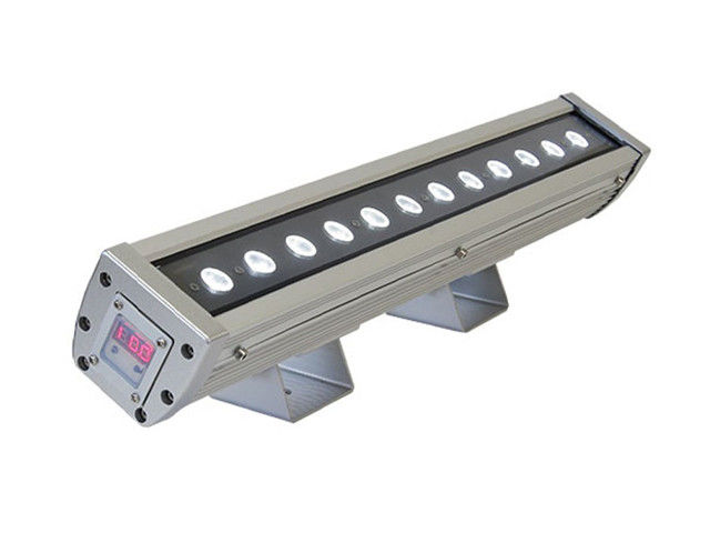 12p جيم 4W RGBW الخطي أدى الجدار غسالة الضوء أدى الجدار غسالات DMX512 4 / 8CH