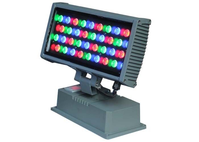 36PCS التجويف عالية الصمام المرحلة الأضواء الكاشفة اللون الكامل الإضاءة ماء RGB مصباح م &amp; بنفايات أدى الجدار غسالة