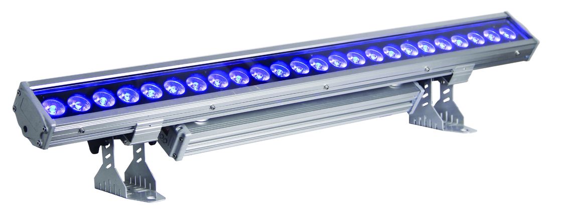 24 x 10w رغبو ليد جدار فلكة قضيب ضوء 4IN1 لون كامل لاستوديو