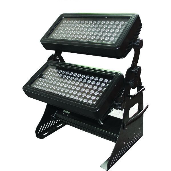 صف مزدوج 4 في 1 LED الجدار غسالة الأنوار ، 192PCS 3W بقيادة نادي الليلي الخفيفة