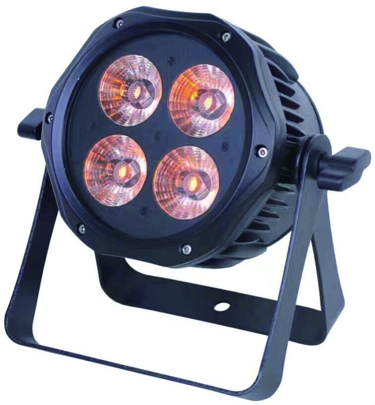 يمكن وضع 4PCS السيارات 40W LED الاسمية أضواء ، 3 في 1 RGB بقيادة أضواء حزب ديسكو