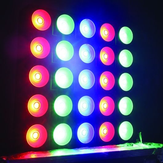 الصمام غسل بليندر مصفوفة ديسكو المرحلة الخفيفة لمرحلة الزفاف 25pcs X 30W