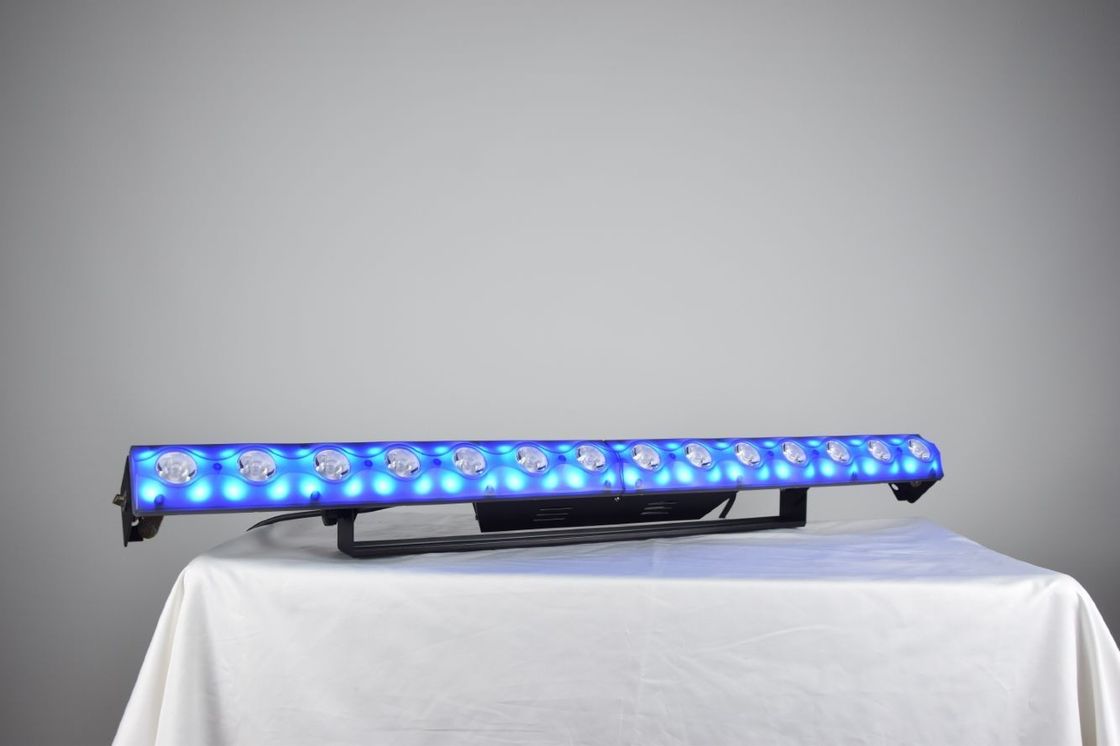 14 * 3 وات RGB LED الجدار غسالة الزفاف خلفية الضوء بقعة ضوء الخط كفاف الضوء