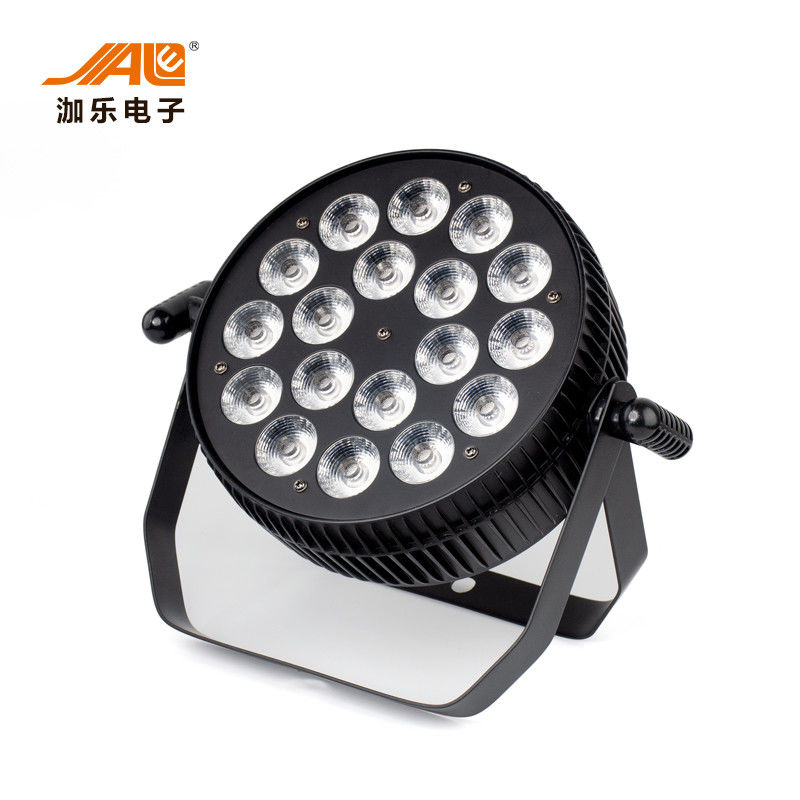 يمكن RGBWA الأشعة فوق البنفسجية المرحلة المرحلة LED أضواء تعيين DMX512 وضع التحكم 180W